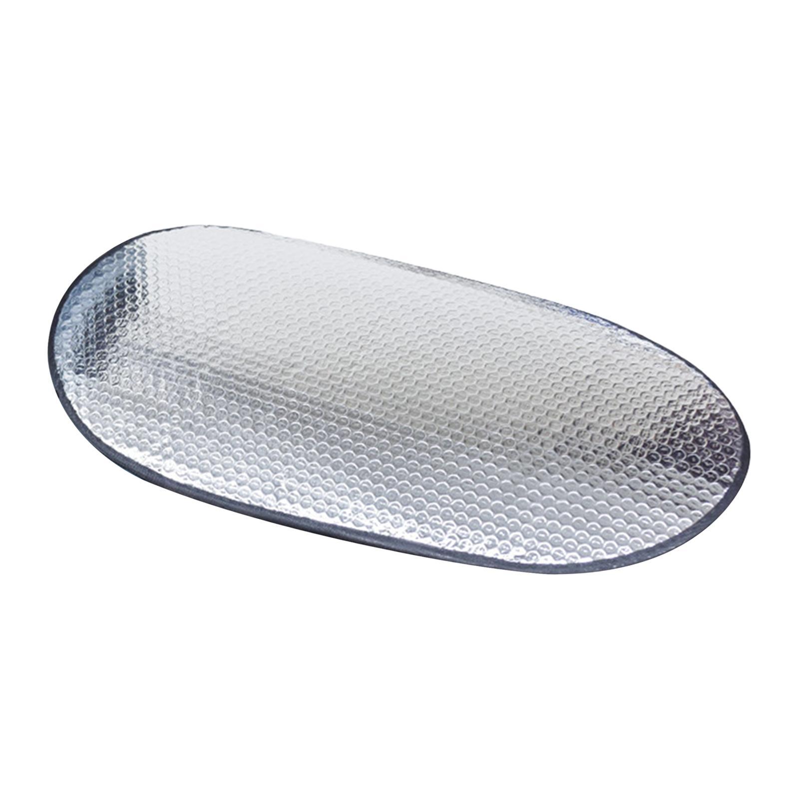 Motorcycle Moped Seat Cover Aluminum Film Dustproof Motorbike Seat Pad Cover