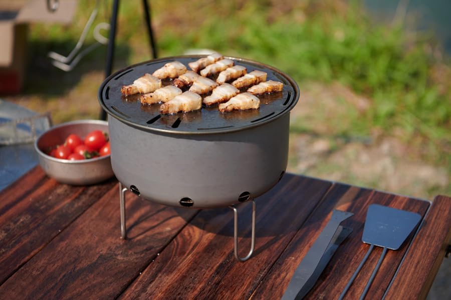 Bếp nướng siêu nhẹ Titanium Frying Oven Keith Ti2205