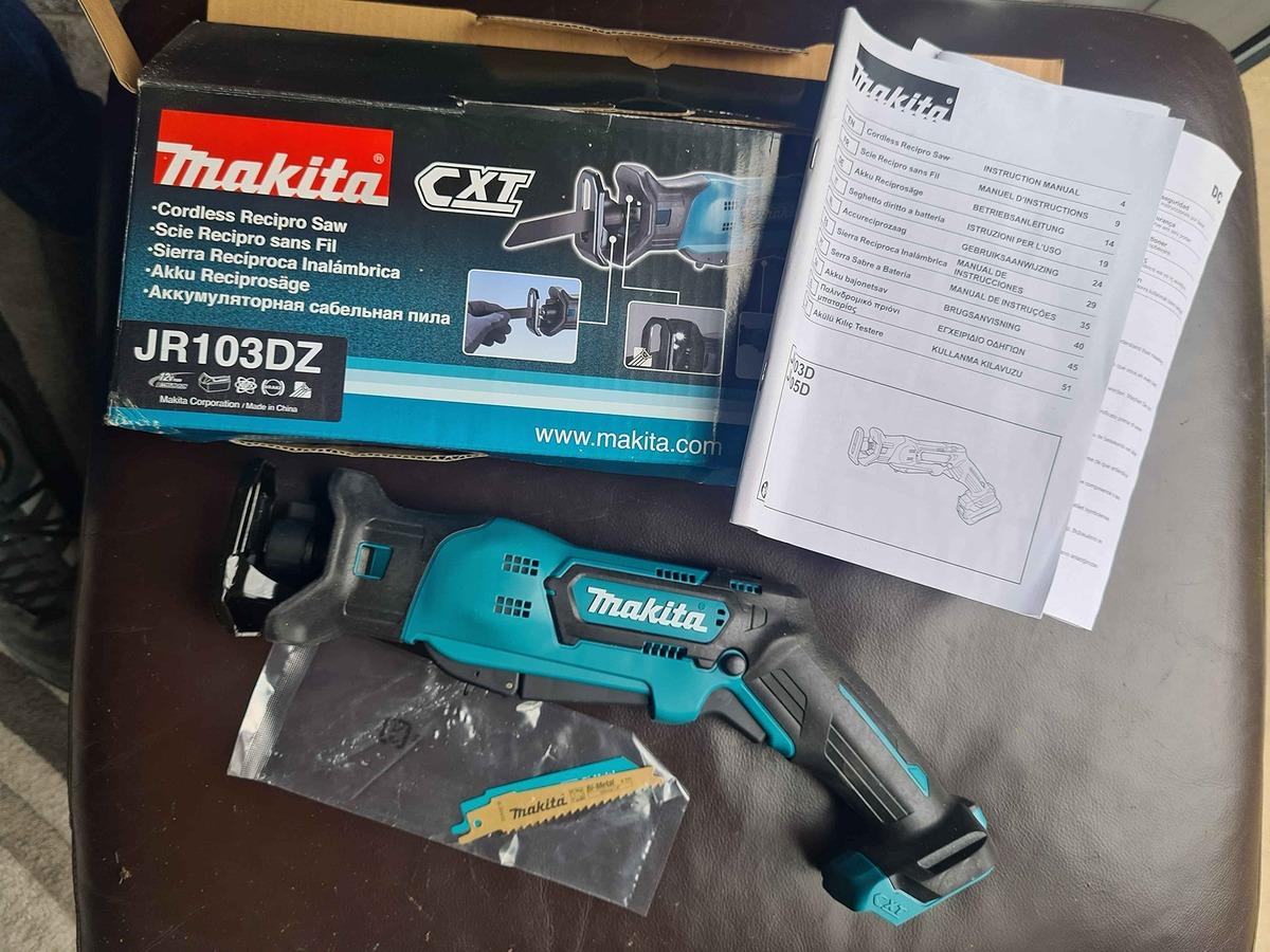 MÁY CƯA KIẾM DÙNG PIN 12V MAKITA JR103DZ - HÀNG CHÍNH HÃNG