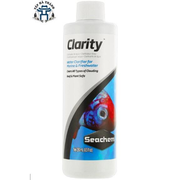 SEACHEM CLARITY 250ml - Dung Dịch Khử Đục Làm Trong Nước Bể Cá Cảnh, Bể Thủy Sinh