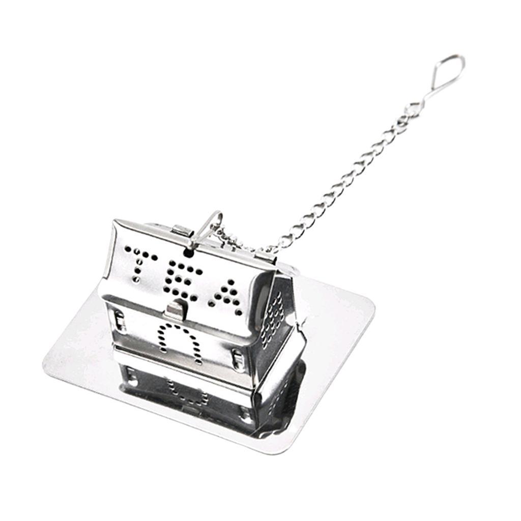 Stainless Steel Tea Ball Filter Tea infuser For Loosing Leaf Tea Silver