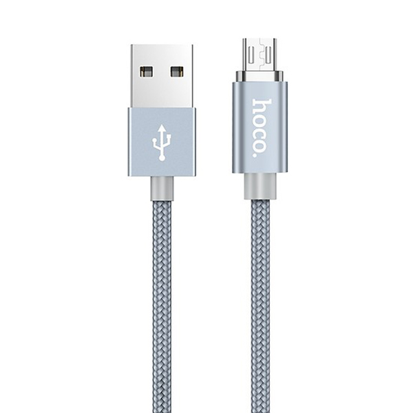 Cáp Sạc Hoco U40A Micro-USB 1M - Hàng Chính Hãng + Tặng Kèm 1 Ghế Đỡ Điện Thoại Đa Năng T2