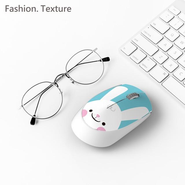 Chuột Không Dây VINETTEAM Hình Thú Dễ Thương Cute Cho Máy Tính Xách Tay Laptop PC Phù Hợp Văn Phòng Dạy- Hàng Chính Hãng - Con Hổ, Con Hổ