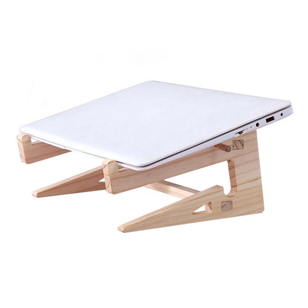 Nâng Bằng Gỗ Giá Đỡ Gắn Phụ Kiện Laptop Laptop Gỗ Đứng Làm Mát Miếng Lót Cho Máy Tính Xách Tay Máy Tính