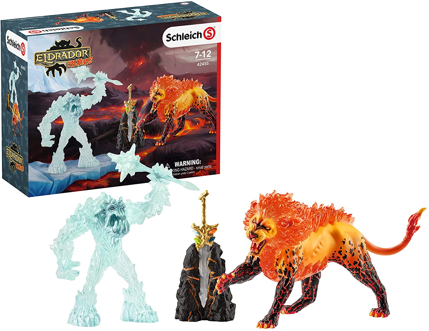 Đồ chơi mô hình SCHLEICH Bộ Đại chiến Thế giới Eldrador: Thanh Gươm Quyền Năng 42455