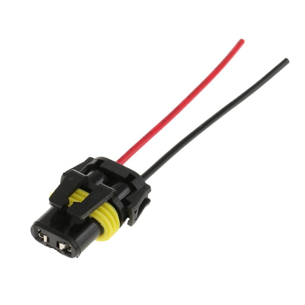 10 Pieces 9005 Headlight Fog Light Universal Wiring Harness Socket Wire