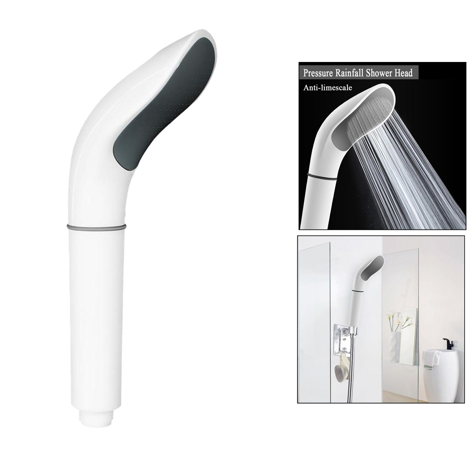 Rain Shower High Pressure Handheld Shower Head Hose for Bathroom