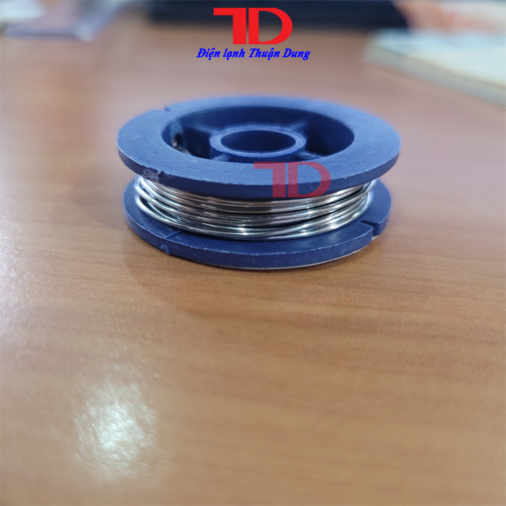 Thiếc hàn Solder Wire, cuộn thiếc hàn 0.8mm 8g và 1mm 50g, Điện lạnh Thuận Dung