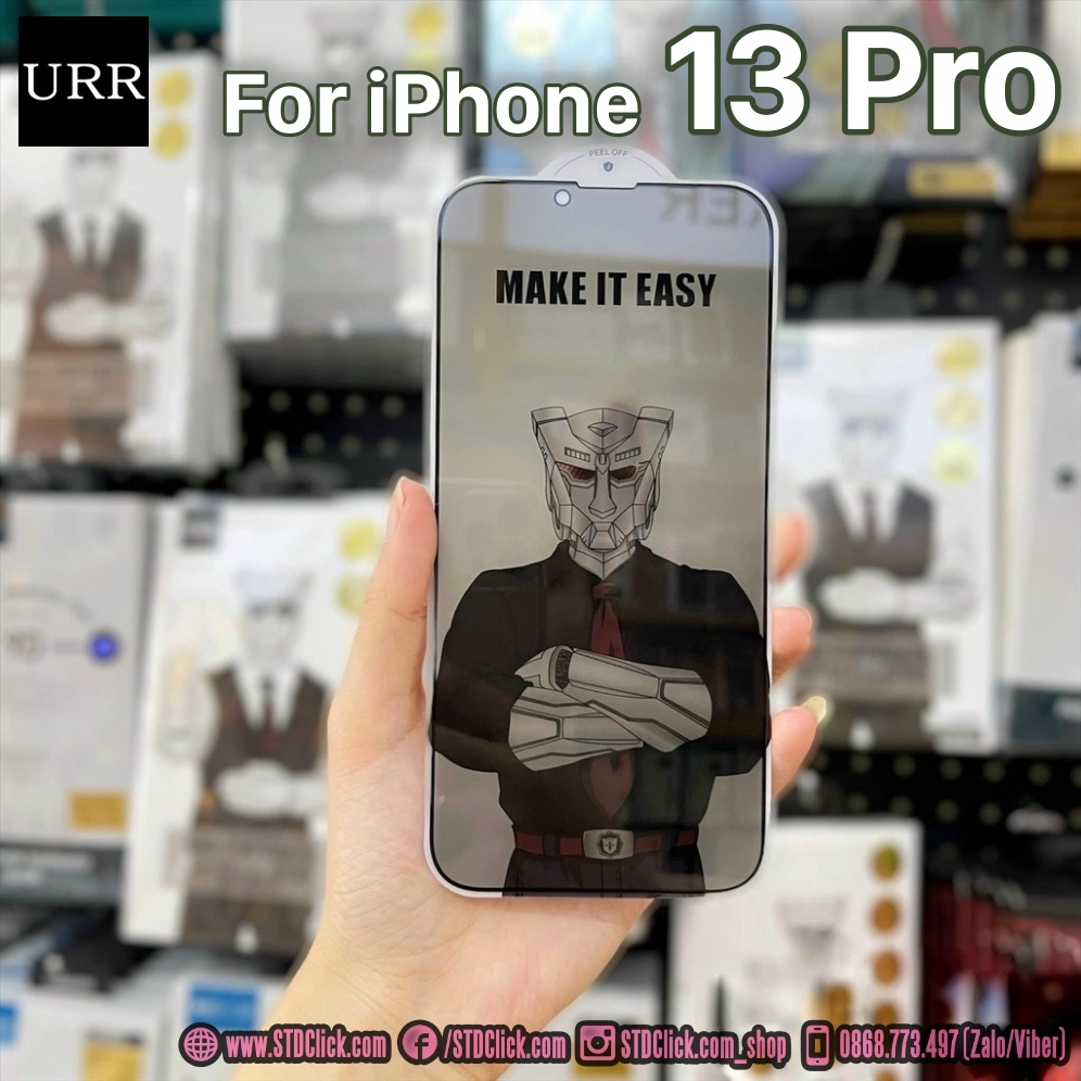 KÍNH CƯỜNG LỰC CHỐNG NHÌN TRỘM DÀNH CHO ĐIỆN THOẠI IPHONE 14 PRO MAX - 14 PRO - 14 PLUS - 13 PRO MAX - 13 PRO URR AUTOBOT