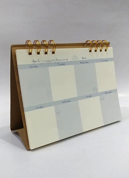 Sổ Để Bàn Weekly Planner WPS-LM61 - Mẫu 1