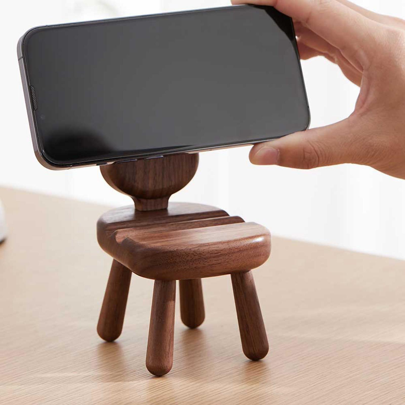 Cute Crafts Bracket Tablet Stand Sculpture for Home Mobile Phone Desktop
