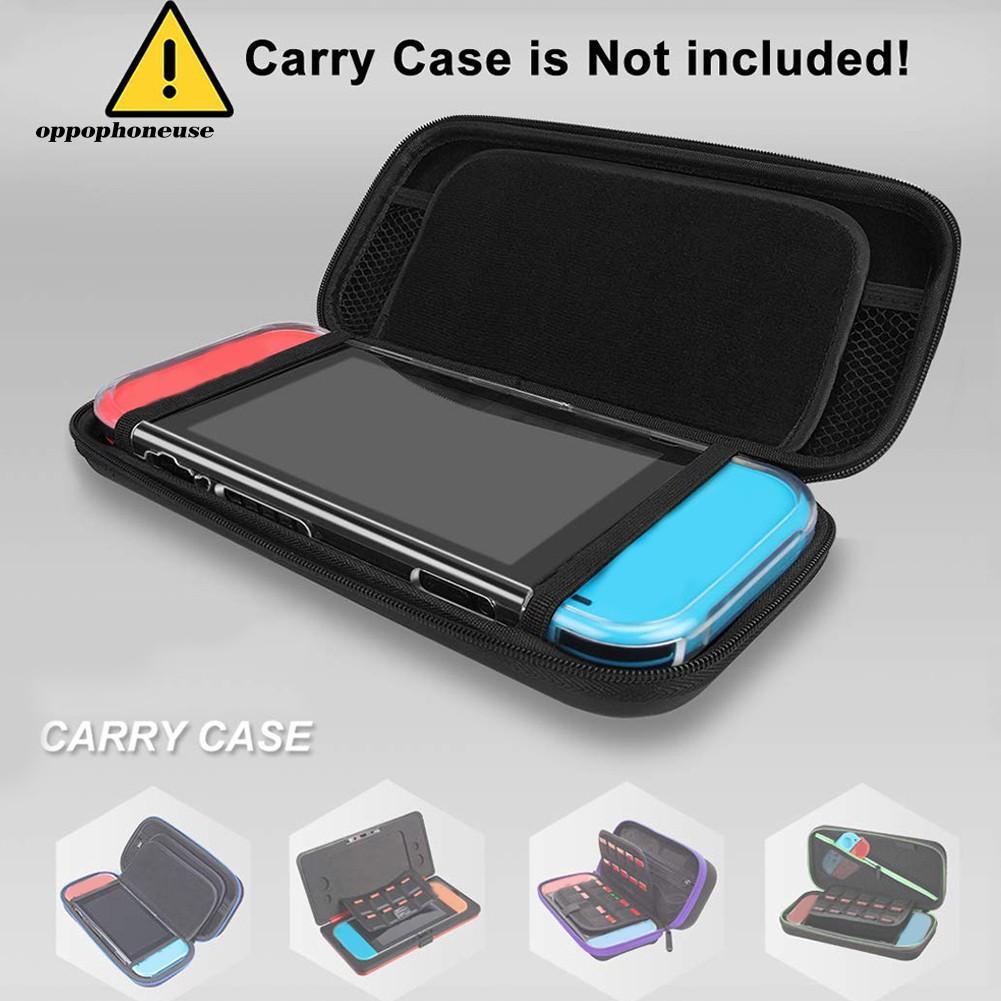 Vỏ Bọc Bảo Vệ TPU Trong Suốt Cho Máy Chơi Game Cầm Tay Nintendo NS Switch Joy-Con