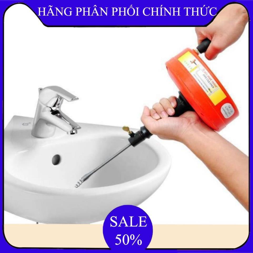 ️ thông tắc cống,Dụng Cụ Thông Cống Dây Dài 5m  - Bảo hành úy tín 1 đổi 1