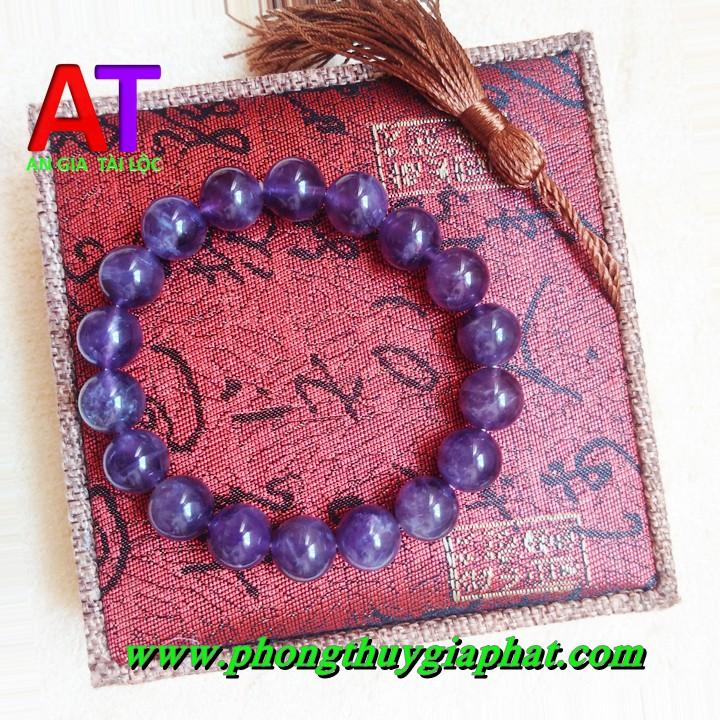 VÒNG ĐEO TAY THẠCH ANH TÍM