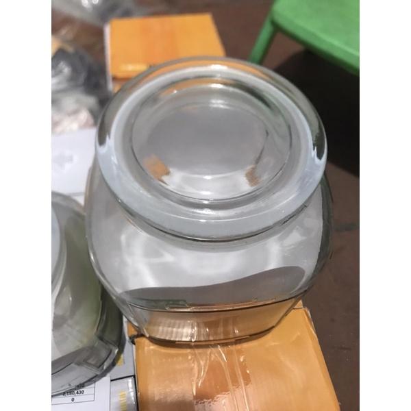 Lọ thủy tinh 1000ml - 2000ml nắp thủy tinh doăng cao su chống tràn