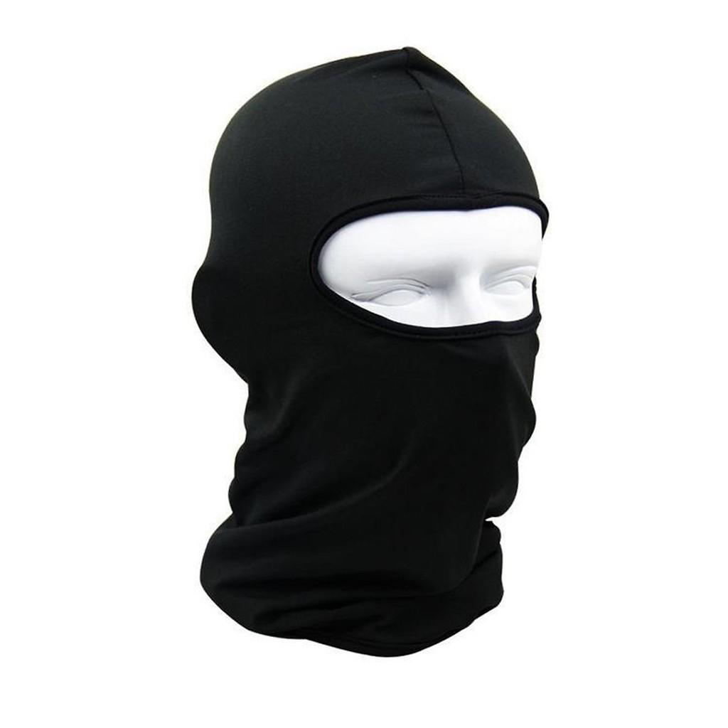 Khăn trùm đầu Ninja Fullface đi phượt (Màu đen)