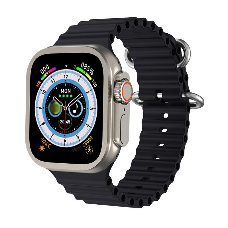 HW8 Ultra Max SMART WATCH 49mm Sê -ri 8 Nhiệt độ cơ thể Bluetooth Gọi Glucose Smartwatch với Band Lock Men Women PK W27