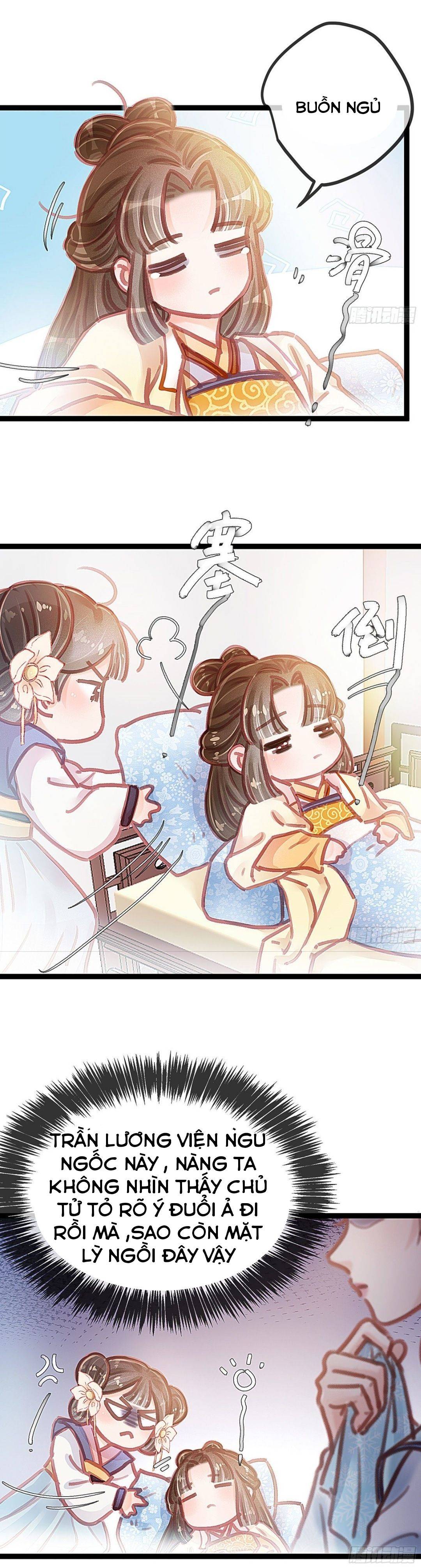 qúy phi muốn trở thành con cá mặn mòi chapter 17 12