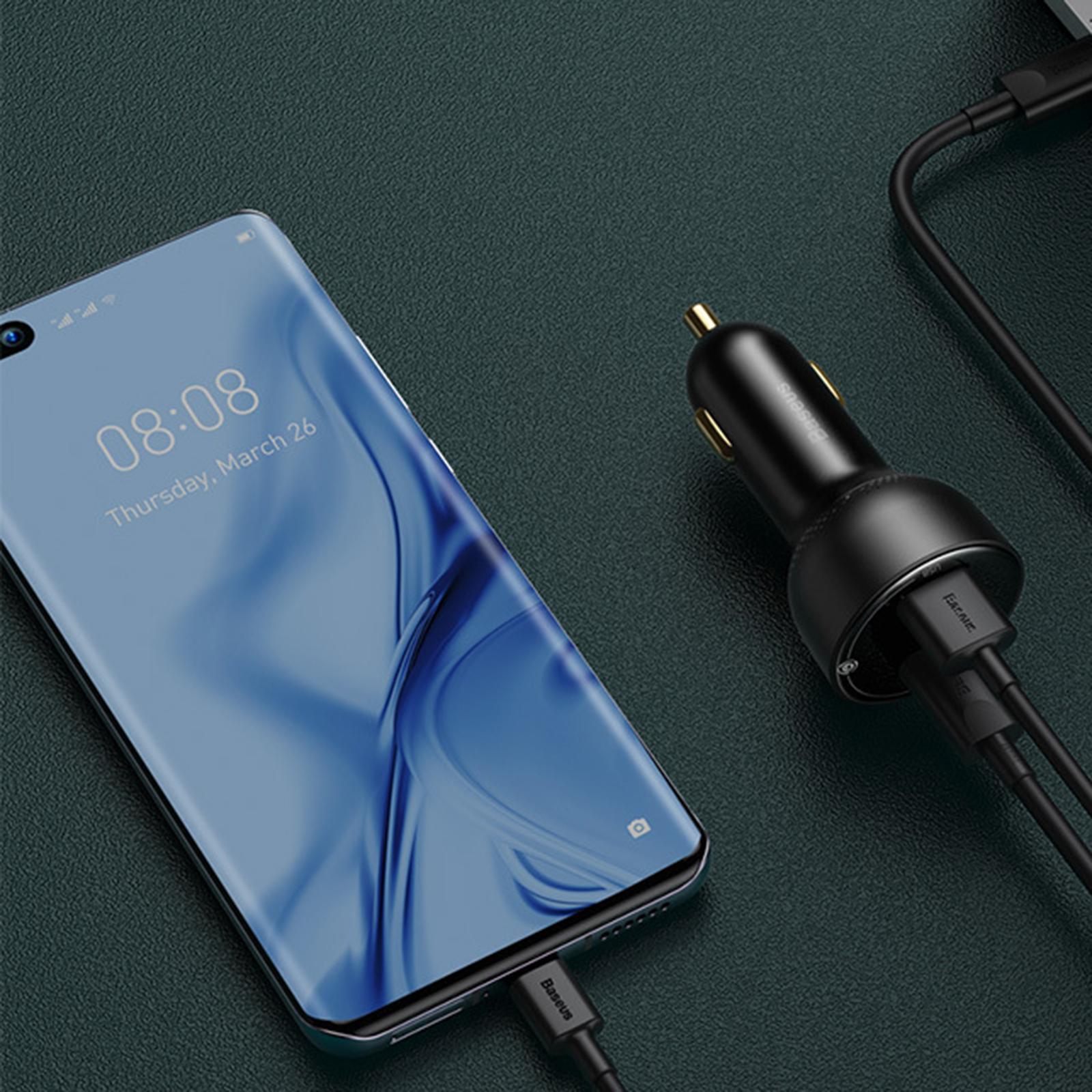 USB Dual  Charger 12-24V Metal LED Voltmeter Power Outlet