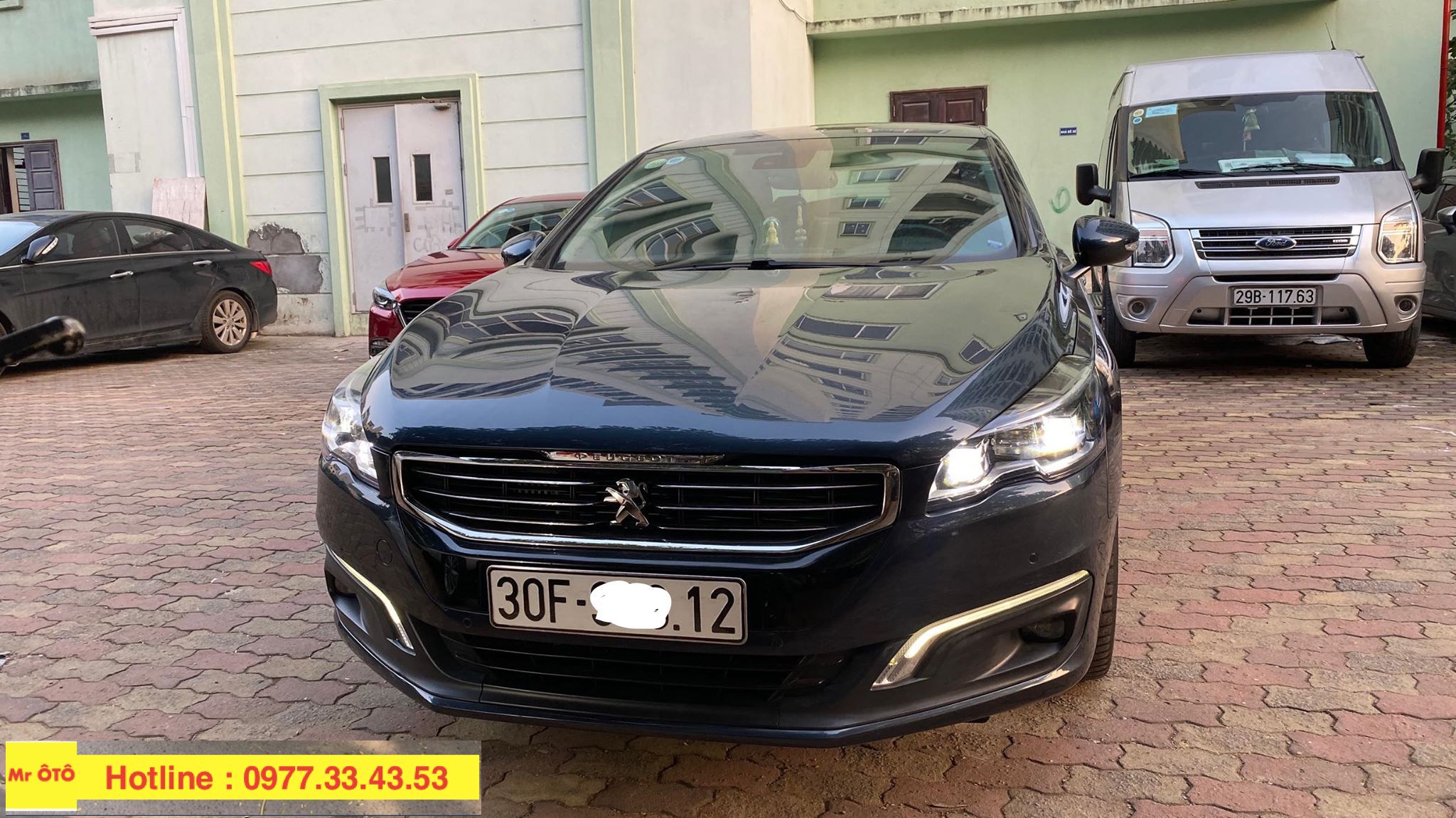 Rèm Che nắng xe Peugeot 508 loại 1 có hút nam châm, Vải dày dặn, chống nắng tuyệt đối, dễ dàng lắp đặt