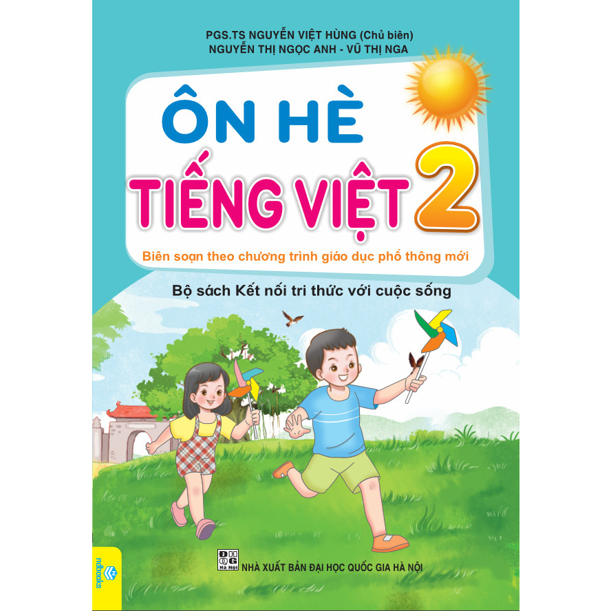 Sách - Bộ 2 cuốn Ôn Hè Toán + Tiếng Việt 2 Kết Nối - ndbooks