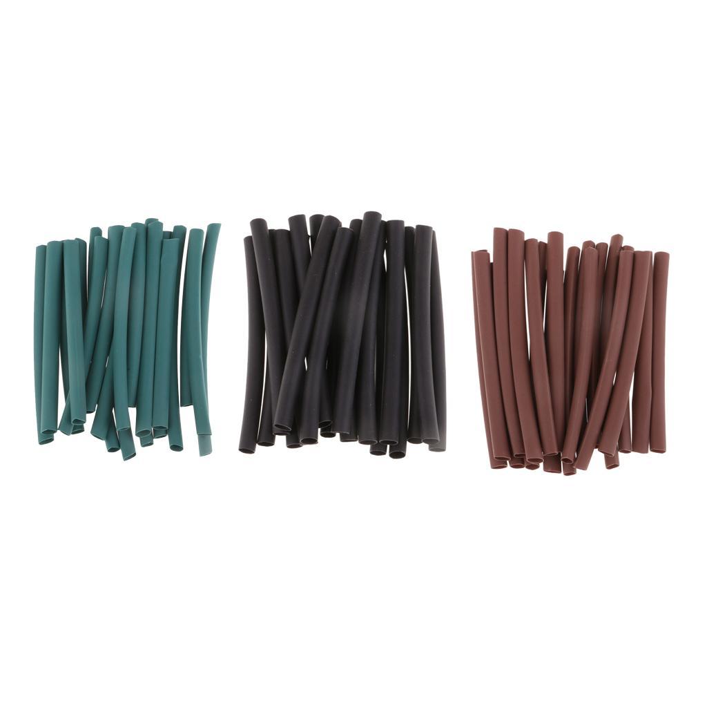 20pcs Heat Shrink Tube Rigging Material Sleeves Carp Fishing Rig Accessories