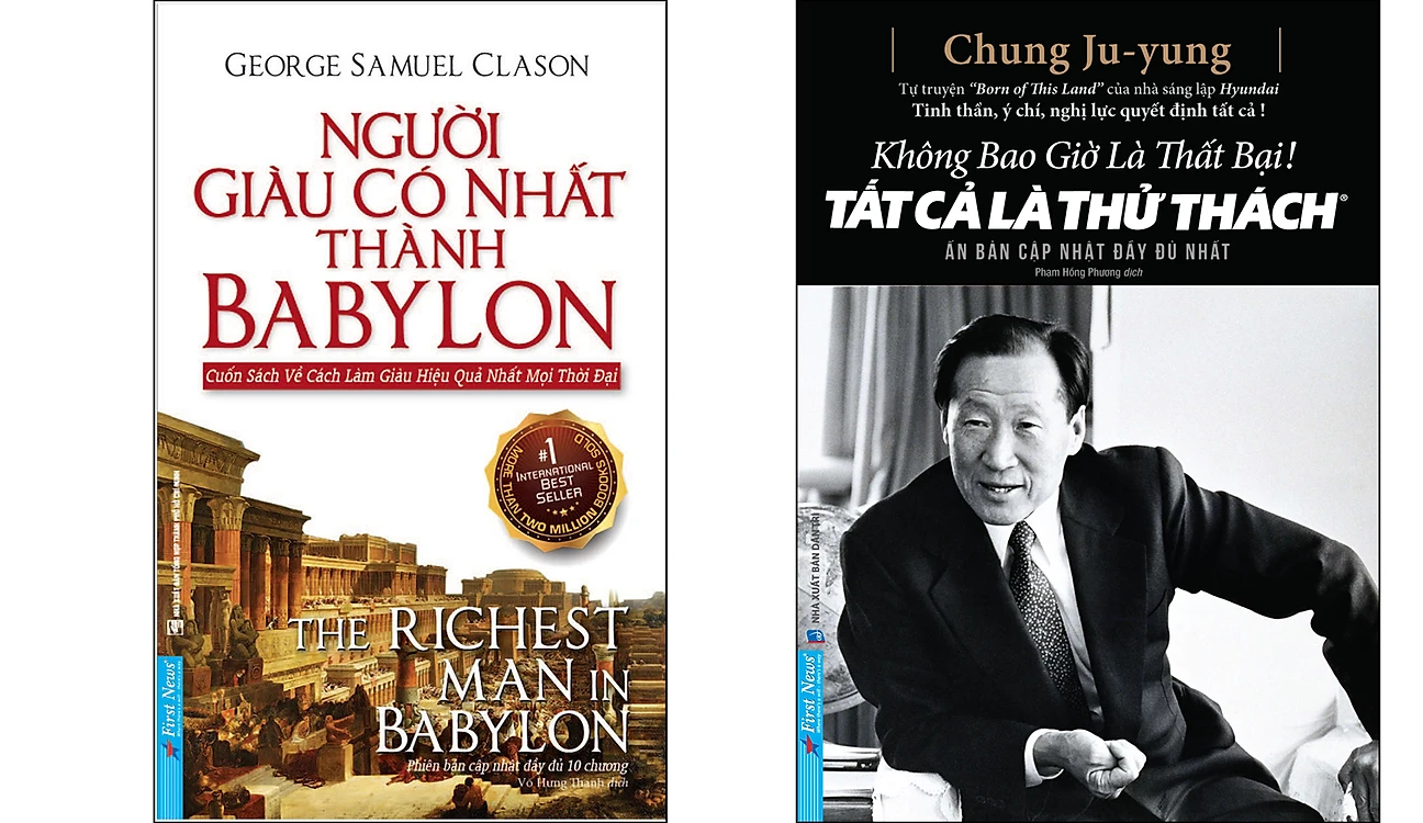 Combo 2 cuốn Người Giàu Có Nhất Thành Babylon, Không Bao Giờ Là Thất Bại! Tất Cả Là Thử Thách