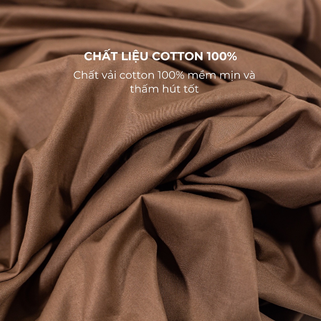 Ga Giường Bo Thun Gòn Bedding Cotton 100% Hàn Quốc 1m6x2m - 1m8x2m