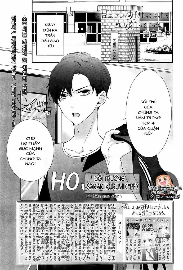 kimi wa ore ga suki datte ittara donna kao suru darou chapter 10 1