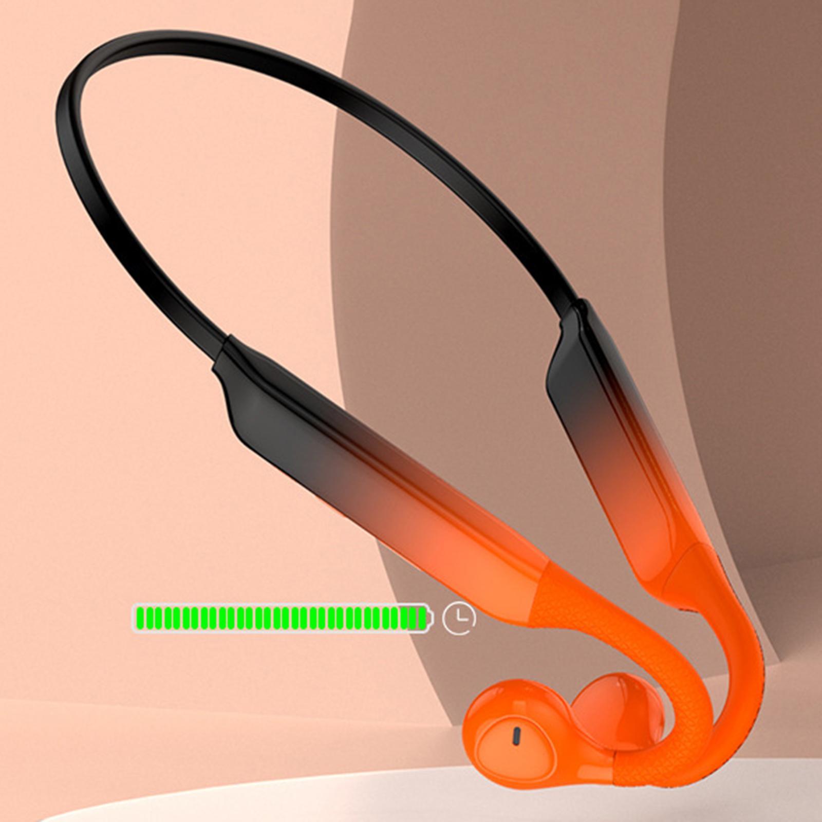 Bluetooth 5.0 Air Conduction Headset, 9D Surround Sound Sport Earphone for Travel Outdoor Sports