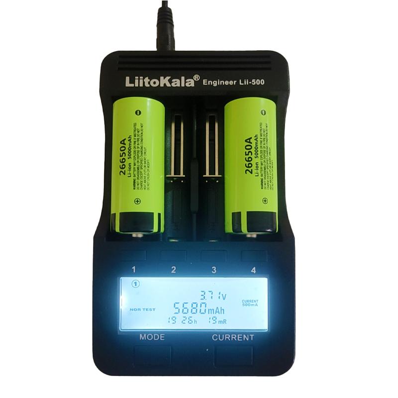 100% Chính Hãng 26650 3.7V 5000MAh 50A Pin Lithium Ion 26650A, Geeinet Für LED Taschenlampe Màu sắc: 1 Cái