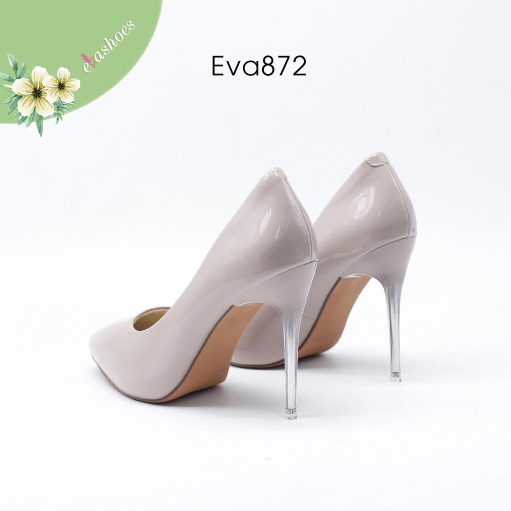 Giày Cao Gót Da Bóng 9cm Evashoes - Eva872