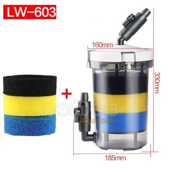 SUNSUN HW 603 | JIALU EW 603 | Lọc Phụ Không Bơm - Tăng Cường Hiệu Quả Lọc Cho Hồ Cá Thuỷ Sinh