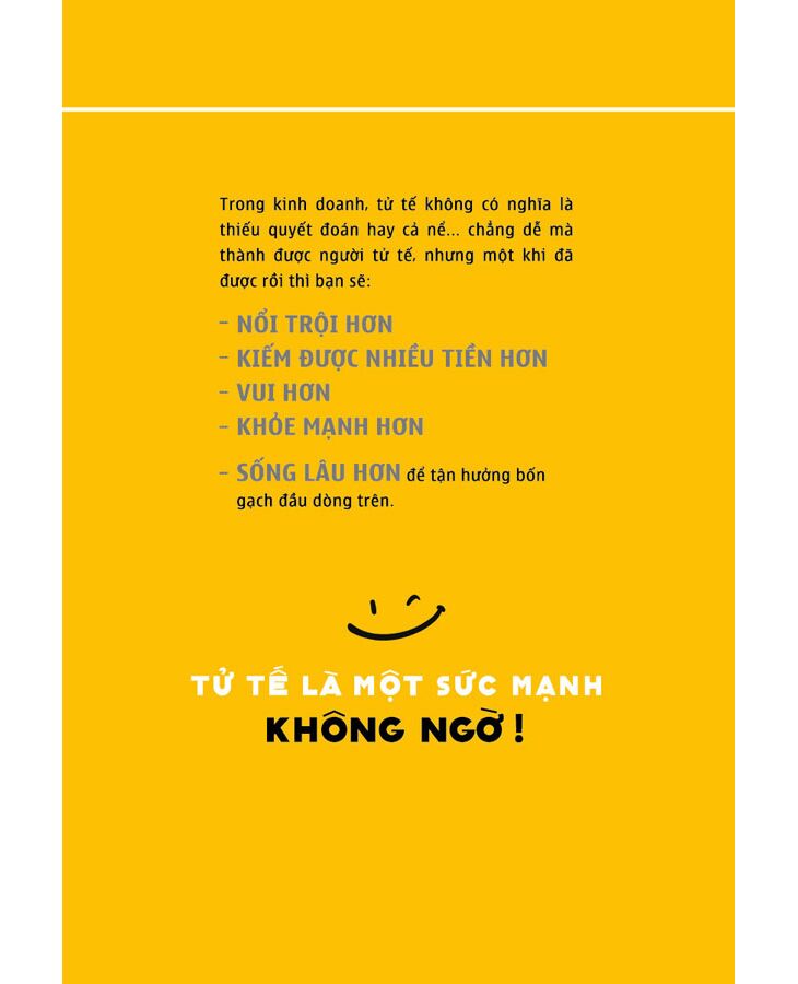 Sức mạnh của sự tử tế - Cách chinh phục giới kinh doanh bằng sự tử tế