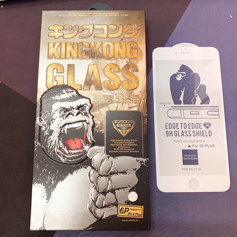 Kính Cường Lực Full Màn KingKong Đủ Mã Dành Cho iPhone 6/6s/7/7s/8/6plus/7plus/8Plus/ X/Xs/11pro / XR/11/ Xs Max/11Promax [hộp