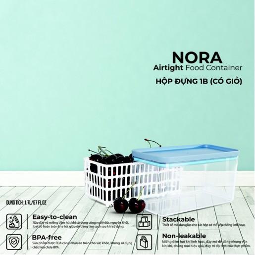 Bộ hộp đựng thực phẩm Fitis Nora - Hàng chính hãng