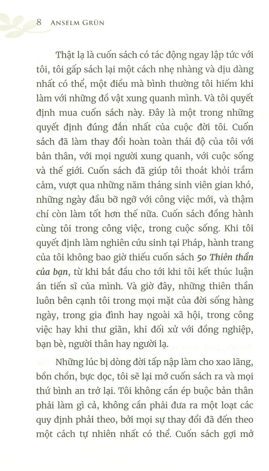 50 thiên thần của bạn: Giải phóng bản thân khỏi buồn phiền và cô đơn