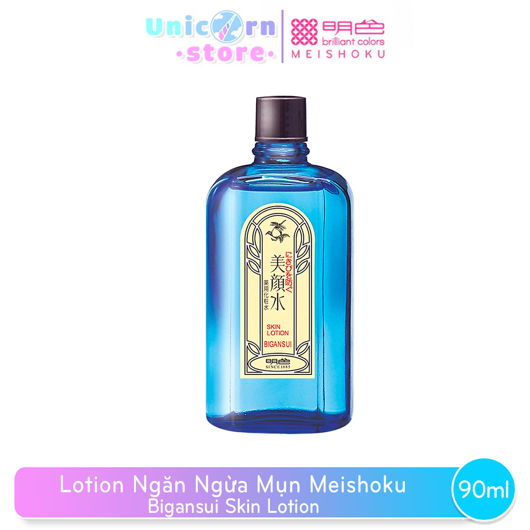 Lotion Ngăn Ngừa Mụn Meishoku Bigansui Skin Lotion (90ml)