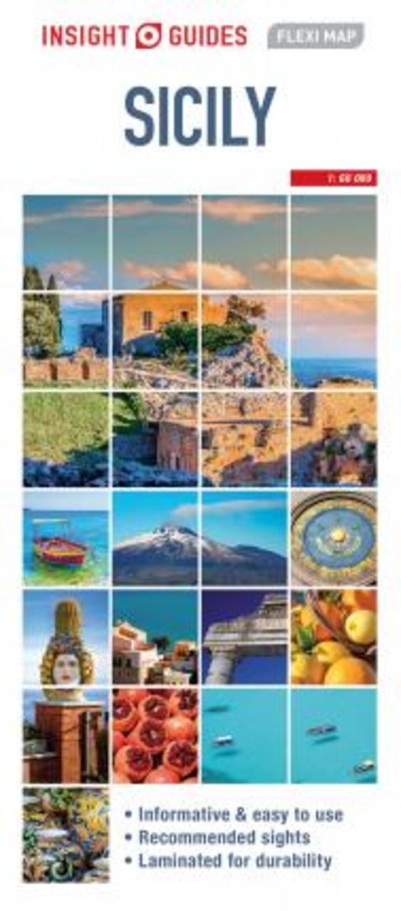 Sách - Insight Guides Flexi Map Sicily (Insight Maps) by Insight Guides (UK edition, paperback)