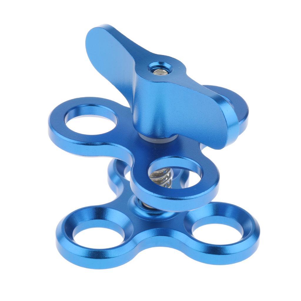 Underwater Diving Ball Connector Clamp Mount Arm For Vedio Light