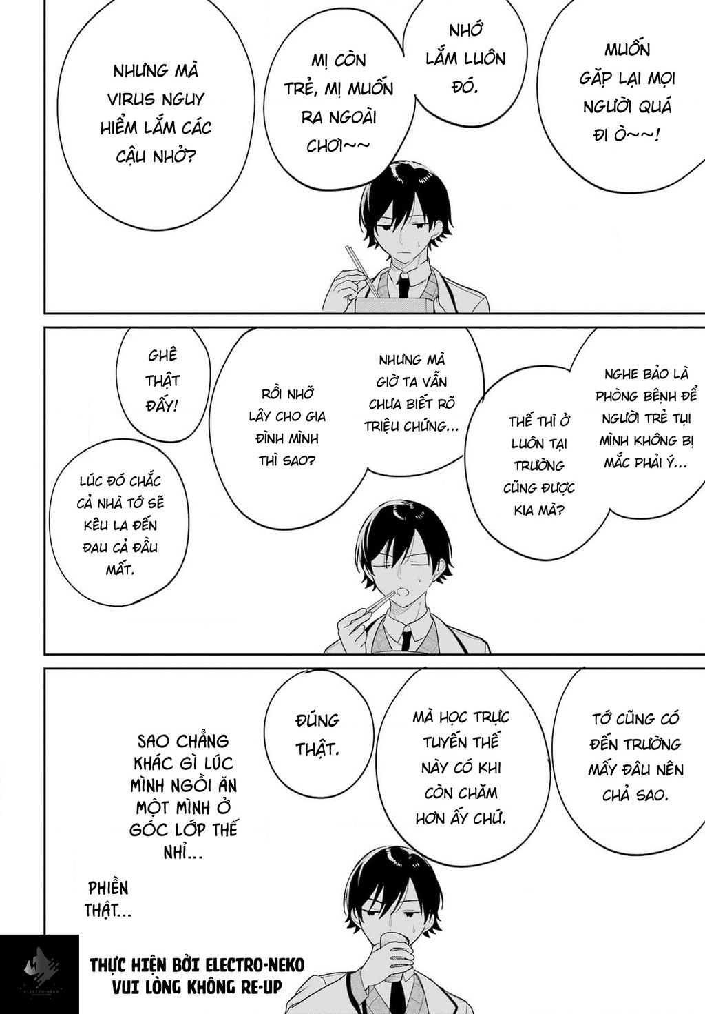 sau khi chuyển sang học online, tôi đành phải chuyển sang sống chung với cô nàng xinh đẹp nhất lớp chapter 5 13