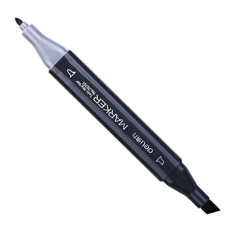 Bút màu marker hai đầu cao cấp Deli - 70701