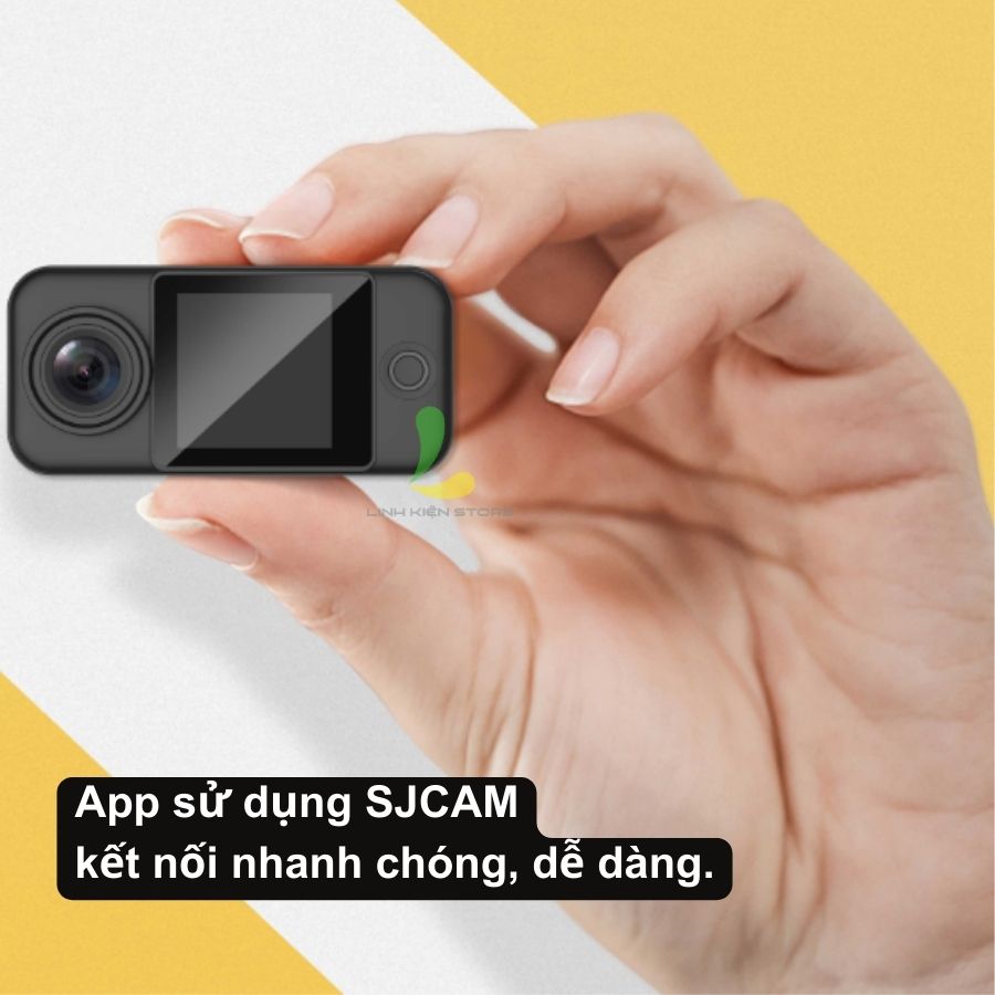 Camera hành trình SJCAM C300 - Máy quay hành động màn hình cảm ứng 1.3 inch và khả năng chống rung 6 trục ấn tượng - Hàng nhập khẩu