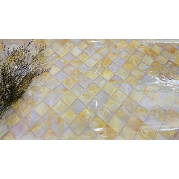 Decal cuộn dán tường có sẵn keo - decal dán phòng khách - phòng ngủ - phòng bếp - nhà hàng - khách sạn -decal dán tường đá hoa cương ánh vàng