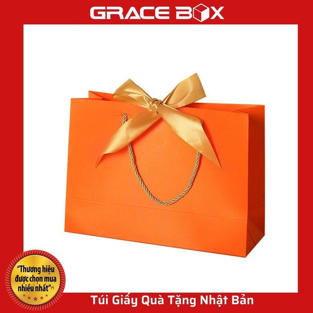 {Siêu Hot} Túi Giấy Qùa Tặng Cao Cấp Có Dây Ruy Băng Xinh Xắn - Siêu Thị Bao Bì Grace Box