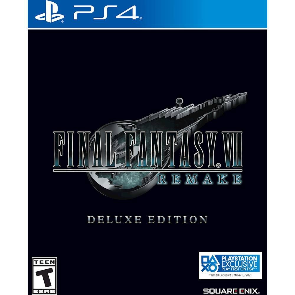 Đĩa Game Final Fantasy VII Remake Deluxe Edition Hệ US - Hàng Nhập Khẩu