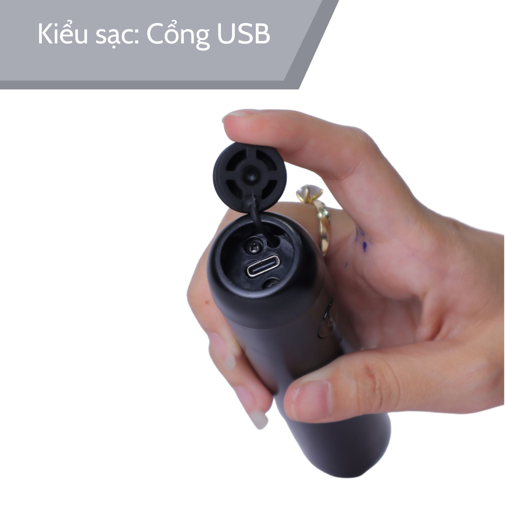 Máy đánh trứng đánh bọt cafe cầm tay mini Lebenlang LBL4588, 2 tốc độ, sạc pin usb tiện dụng - hàng chính hãng