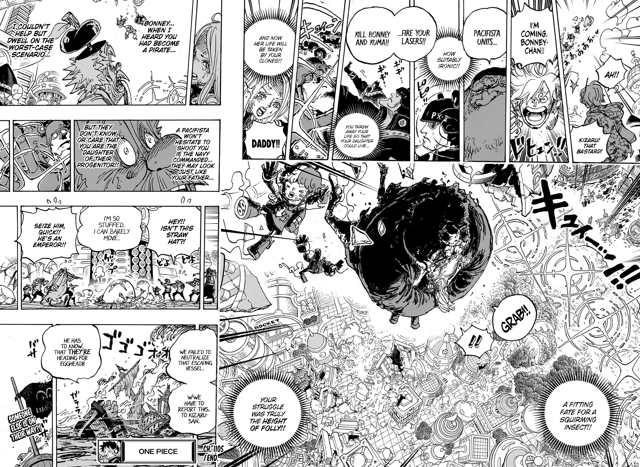 đảo hải tặc - one piece chapter 1105 10