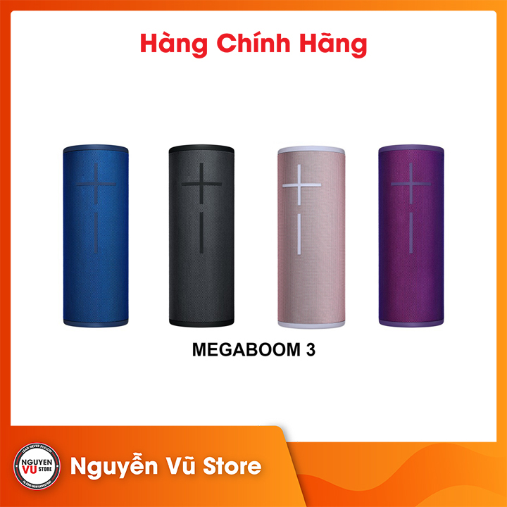 Loa di độngUltimate Ears Megaboom 3 Speaker/Bluetooth - Hàng Chính Hãng