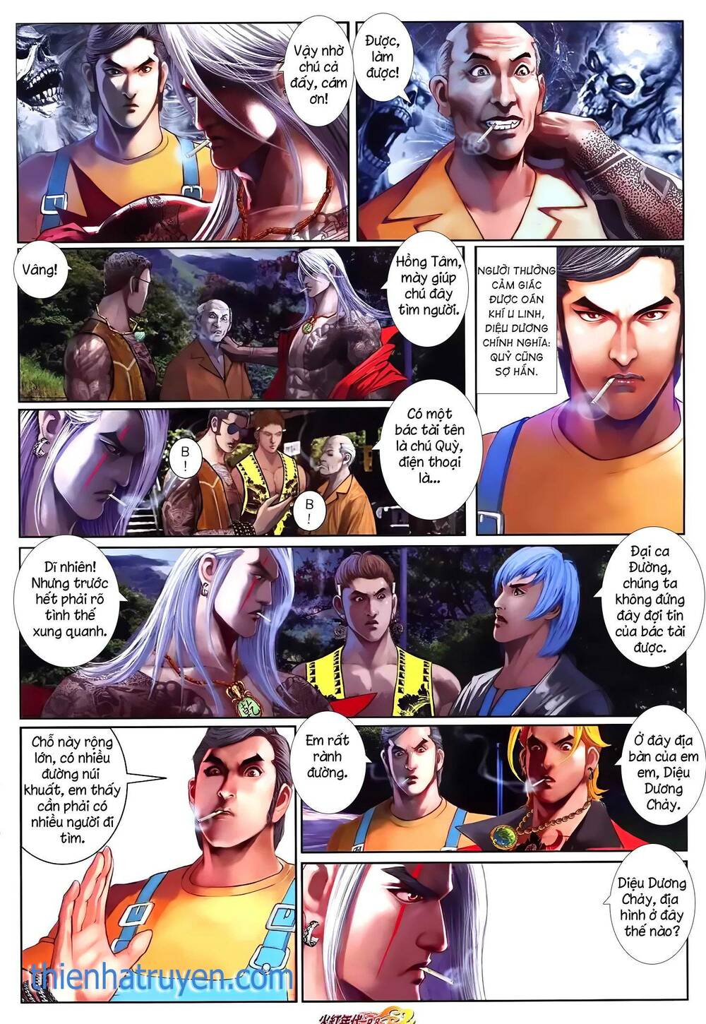 hỏa hồng niên đại hắc cốt đường chapter 1300 7